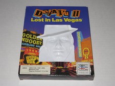 Deja Vu II: Lost in Las Vegas  (Amiga, 1989) Rare, Vintage Mindscape Game