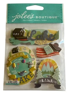 Jolees Boutique Embellishments Lake Bound Summer Family Vacation Scrapbooking - Picture 1 of 6