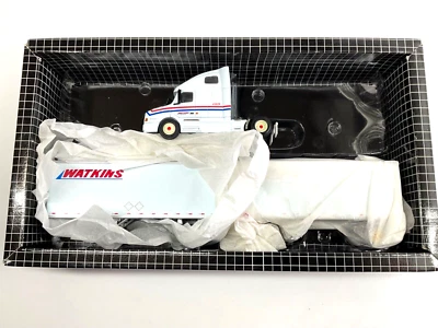 Watkins Volvo Sleeper Cab with 28’ Doubles Trailers 1/64th by Pem Hartoy #M84102 - Image 1 of 2