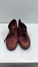 Clarks Original Wine Red Desert Ankle Boots Shoes Size 4 *GC*