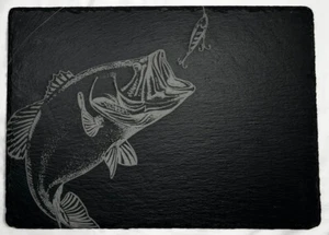 Tablero de queso pizarra bajo servidero aprox 35x25 cm  - Imagen 1 de 2