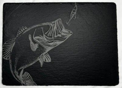 Tablero de queso pizarra bajo servidero aprox 35x25 cm  - Imagen 1 de 2