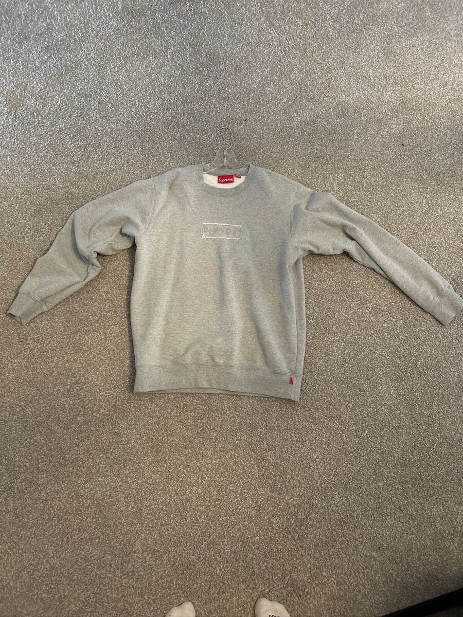 Supreme Gray Fleece Hoodies & Sweatshirts for Men for Sale Supreme Gray Fleece Hoodies & Sweatshirts for Men for Sale