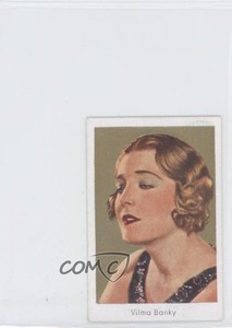 1934 Goldfilm Series 1 Tobacco Salem Back Vilma Banky #134 0f3