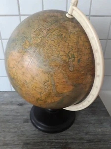Physikal. Erdglobus, Maßst. 1 : 38 600 000, Herausg. Dr.  Räth, VEB Gotha 21/295 - Bild 1 von 12