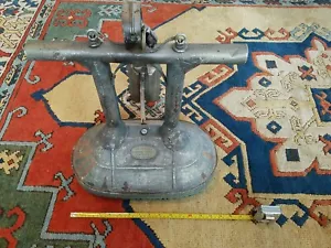 Vintage einzigartige antike Metall Wandleuchte Wandleuchte mit 2 Glühbirnensteckdosen viktorianische Ära - Bild 1 von 10