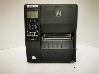 Zebra ZT230 Label Printer - Black / USB / Ethernet / Serial / PSU Included - Image 1 of 4