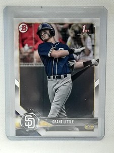 Grant Little 2018 Bowman Draft Baseball - 1st #BD-110 - San Diego Padres