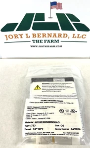 HAWKE, CABLE GLAND, LOT OF 40, TYPE 753, SIZE OS, 1/2"NPT, MARINE FITTING, NEW S - Picture 1 of 7