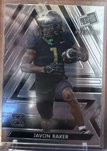 Javon Baker 2024 Blattpressepass #46 Basis Rookie Karte Patriots - Bild 1 von 2