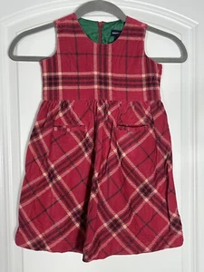 Ralph Lauren Mädchen kariertes Kleid Gr. 3T - Bild 1 von 3