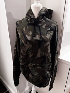 Neu Polo Ralph Lauren Sweatshirt XL Extra Large Camoflague Kapuze Grün Braun - Bild 1 von 7
