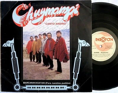 Chuymampi MARCANAKASATAKI (PARA NUESTROS PUEBLOS) lp 1989 huaynos CANTO ANDINO Foto 1 de 4