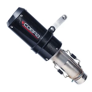 Cobra Sport Suzuki GSX-R1000 Exhaust Carbon Fibre GP Half System MCSZ01S002-CF - Picture 1 of 11