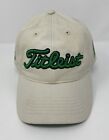 Titleist Foot Joy FJ Golf Hat Tan/Green StrapBack Cap Embroidered Logo~Accents