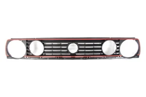VW Volkswagen Golf II Mk2 Radiator Grille with red stripes - Picture 1 of 1