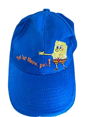 Pantalones Cuadrados Bob Esponja Nickelodeon Sombrero Gorra Poner Allí, Pal! Ajustable  Foto 1 de 4
