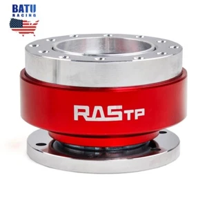 Universal Car Steering Wheel Red Ball Quick Release Hub Adapter Snap Off Kit - Picture 1 of 8