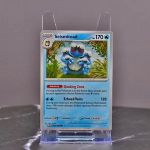 Seismitoad | 052/197 | Uncommon | Water | Pokemon | Obsidian Flames - Picture 1 of 1
