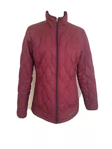 Chaqueta Borgoña E2264 EDDIE BAUER PRIMALOFT 365 con cremallera completa talla M - Imagen 1 de 11