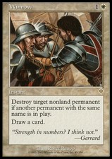 Magic the Gathering MTG Winnow (45) Invasion   LP