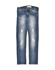 LEVI'S Boys 510 Distressed Skinny Jeans 15-16 Years W26 L28 Blue Cotton ST14