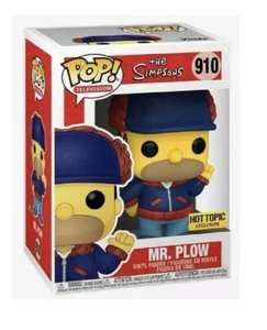 Funko Pop The Simpsons Mr. Plow - Hot Topic Exclusive #910 in Pop Protector - Picture 1 of 3