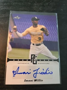 2013 Leaf Perfect Game Showcase Auto Imani Willis #A-IW1 Autograph - Picture 1 of 2