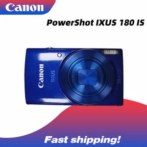 Canon PowerShot IXUS 180 IS Digital Camera 20MP Wi-Fi Great Condition multicolou - Picture 1 of 8