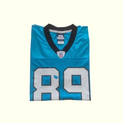 NFL REEBOK DE COLECCIÓN Y2K RETRO CAROLINA PANTHERS STEVE SMITH CAMISETA AZUL 2007 TALLA XL Foto 1 de 4