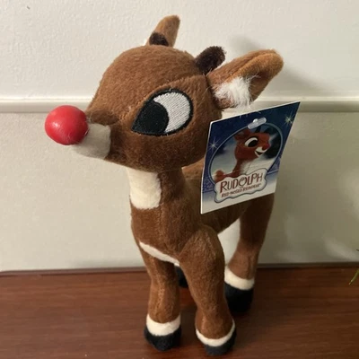 Rudolph The Red Nosed Reindeer  8” Plush 🎄 - Image 1 of 4
