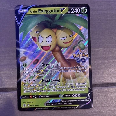 Alolan Exeggutor V SWSH225 Jumbo Cards Holo - Image 1 of 2