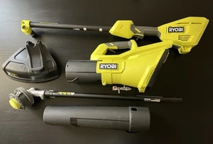 Ryobi 40 V kabelloser aufsatzfähiger 15" Freischneider/Gebläse RY40CK201K - Bild 1 von 6