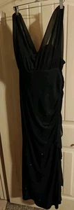 Betsy & Adam Formal Dress With Good Chest Support And Glitter Accent Size W14 - Picture 1 of 7