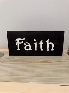 glauben holzschild - Bild 1 von 5