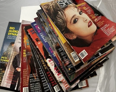 Lot of 54 SPIN  Vol 1 no 1  (1985) to vol 4, no. 12  (1989) complete run exc. #4 - Image 1 of 4