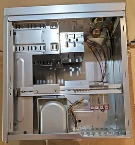 Vintage Retro Aluminum PC ATX Mid Tower Silver Computer Case AL-ATX4383+DSL Rare - Picture 1 of 24
