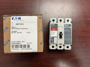 HMCP150T4 EATON Cutler Hammer 3Pole 150Amp 600 Volt Motor Circuit Protector - Picture 1 of 8