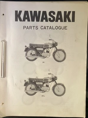 Libro de piezas originales Kawasaki 125 B1 B1L B1TL B1T B1LA 1970 1971 Foto 1 de 2