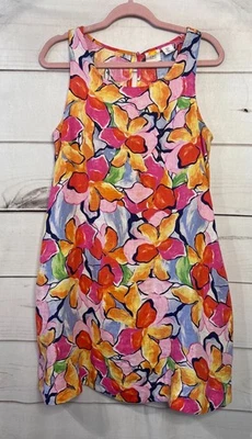C&C Size SM Multicolor Linen Dress Sleeveless - Image 1 of 4