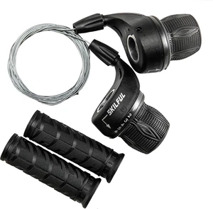 Bicycle 18 Speed Shifter Twist Shifter Lever 3X6 Speed Grip Shift Left and Right - Picture 1 of 12