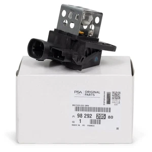 Genuine Citroen Peugeot Vauxhall Radiator Fan Resistor Control Unit 9847019780 - Picture 1 of 3