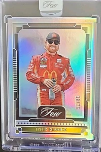 Tyler Reddick 2025 Panini Turn Four NASCAR lámina de plata #79 NASCAR #19/75 - Imagen 1 de 2