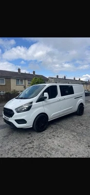 FOR SALE: 2020 Ford Transit Custom Crew Cab LWB Excellent Condition- NO VAT - Image 1 of 4