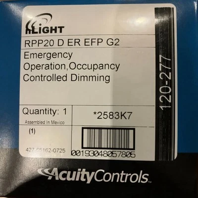 Acuity Nlight RPP20 D ER EFP G2 Power/Relay Pack