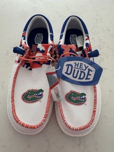 Hey Dude NWT Men's Wally Tri Florida Gators Slip On Shoes Men's Size 10 - Picture 1 of 7