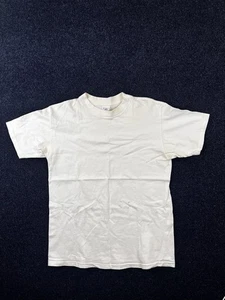 Delta Pro Weight Shirt Mens Large White Crewneck Short Sleeve Blank Tee Basic - Picture 1 of 11