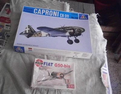 1-72 ITALERI CAPRONI CA-311 AIRFIX FIAT G-50 REGIA BATTAGLIA INGHILTERRA NUOVI - Immagine 1 di 3