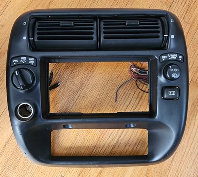 OEM 1995 - 2004 Ford Explorer Ranger Dashboard Trim Radio Bezel F57B-7804302-CW - Image 1 of 4