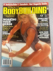 FEMALE BODYBUILDING #12 muscle fitness magazine KELLY RILEY/Kay Baxter 11-88 - Picture 1 of 13